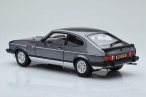 Ford Capri Mk3 2.8 Injection RHD Graphite Grey Norev 1:18 182725 Diecast - image 7 of 8