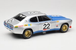 Ford Capri RS 2600 Mk1 #22 Ford Koln D. Glemser / A. Soler-Roig 24 Hours of Spa Winner ETCC 1971 Minichamps 1:18 155718522-R1 - image 2 of 6
