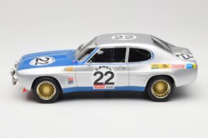 Ford Capri RS 2600 Mk1 #22 Ford Koln D. Glemser / A. Soler-Roig 24 Hours of Spa Winner ETCC 1971 Minichamps 1:18 155718522-R1 - image 3 of 6