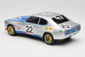 Ford Capri RS 2600 Mk1 #22 Ford Koln D. Glemser / A. Soler-Roig 24 Hours of Spa Winner ETCC 1971 Minichamps 1:18 155718522-R1 - image 5 of 6