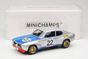 Ford Capri RS 2600 Mk1 #22 Ford Koln D. Glemser / A. Soler-Roig 24 Hours of Spa Winner ETCC 1971 Minichamps 1:18 155718522-R1 - image 6 of 6