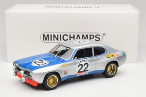 Ford Capri RS 2600 #22 D. Glemser / A. Soler-Roig Spa-Francorchamps Winner 1971 Minichamps 1:18 107718022 Resin - image 6 of 6