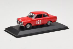 Ford Cortina Mk I #193 Rally Monte Carlo 1963 Minichamps 1:43 400638293 Diecast - image 2 of 4