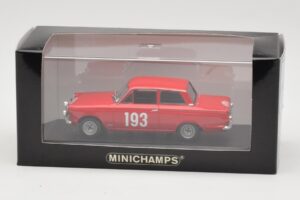 Ford Cortina Mk I #193 Rally Monte Carlo 1963 Minichamps 1:43 400638293 Diecast - image 4 of 4
