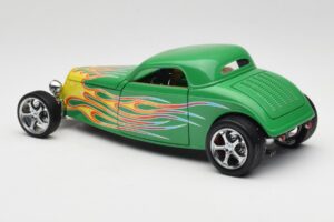Ford Coupe Green with Fire Road Signature 1:18 30109 Diecast - image 7 of 8