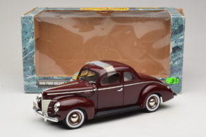 Ford Deluxe Coupe Dark Red ERTL 1:18 7936 Diecast - image 7 of 7