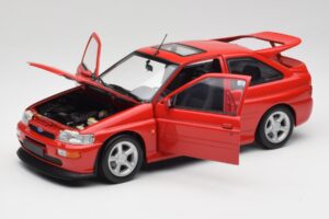 Ford Escort RS Cosworth Radiant Red Minichamps 1:18 150089021 Diecast - image 2 of 8