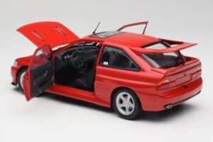 Ford Escort RS Cosworth Radiant Red Minichamps 1:18 150089021 Diecast - image 5 of 8