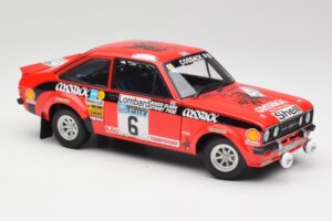 Ford Escort II RS1800 #6 R. Clark / J. Pegg RAC Rally Winner 1976 Minichamps 1:18 100768406 Diecast - image 6 of 8