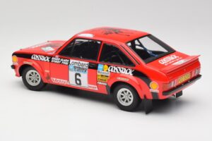 Ford Escort II RS1800 #6 R. Clark / J. Pegg RAC Rally Winner 1976 Minichamps 1:18 100768406 Diecast - image 7 of 8