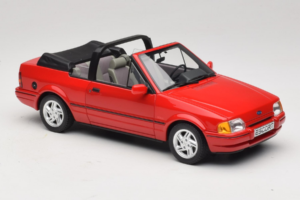 Ford Escort Mk4 XR3i Cabriolet Flamenco Red Otto 1:18 OT1254 Resin - image 4 of 6