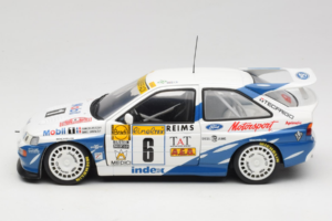 Ford Escort RS Cosworth Mobil 1 #6 F. Delecour / D. Grataloup Rally Monte Carlo Winner 1994 UT Models 1:18 180948106 Diecast - image 4 of 8