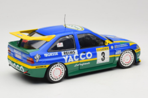 Ford Escort #3 Yacoo P. Bernardini / B. Occelli Rally Monte Carlo 1996 Winner UT Models 1:18 180968203 Diecast - image 3 of 8