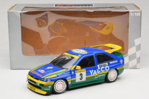 Ford Escort #3 Yacoo P. Bernardini / B. Occelli Rally Monte Carlo 1996 Winner UT Models 1:18 180968203 Diecast - image 8 of 8