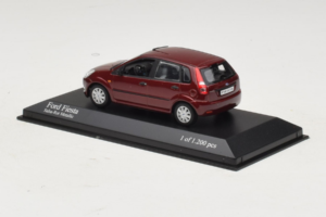 Ford Fiesta Mk5 Red Metallic Minichamps 1:43 400081101 Diecast - image 3 of 4