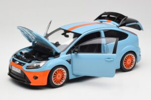 Ford Focus RS LM Classic Edition Gulf 1968 Ford GT40 Tribute Minichamps 1:18 100080068 Diecast - image 2 of 8