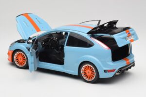 Ford Focus RS LM Classic Edition Gulf 1968 Ford GT40 Tribute Minichamps 1:18 100080068 Diecast - image 5 of 8