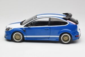 Ford Focus RS Mk2 LM Classic Blue Capri RS2600 Tribute Minichamps 1:18 100080072 Diecast - image 4 of 8