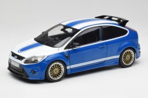 Ford Focus RS Mk2 LM Classic Blue Capri RS2600 Tribute Minichamps 1:18 100080072 Diecast