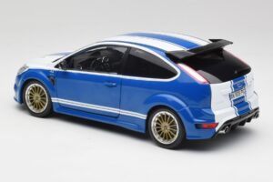 Ford Focus RS Mk2 LM Classic Blue Capri RS2600 Tribute Minichamps 1:18 100080072 Diecast - image 7 of 8