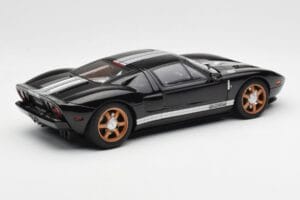 Ford GT Black With White Stripes AUTOart 1:18 73023 Diecast - image 3 of 8