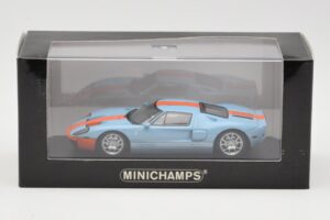 Ford GT Gulf Minichamps 1:43 400084202 Diecast - image 4 of 4