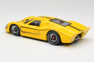 Ford GT40 Mk IV Yellow 1967 Shelby Collectibles 1:18 31414S Diecast - image 7 of 8