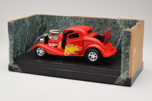 Ford High Tech Red with Flame American Muscle 1:18 7726 Diecast - image 3 of 4