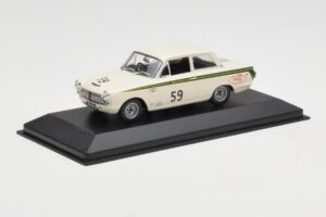 Ford Lotus Cortina Mk1 #59 J. Clark / R. Parsons Sebring 12 Hours 1964 Minichamps 1:43 400648259 Diecast - image 2 of 4