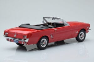 Ford Mustang Convertible Red Norev 1:18 182810 Diecast - image 2 of 6