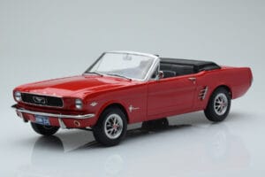 Ford Mustang Convertible Red Norev 1:18 182810 Diecast
