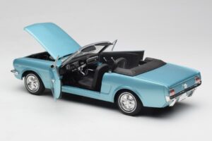Ford Mustang Convertible Arcadian Blue Revell 1:18 8832-F1 Diecast - image 5 of 8