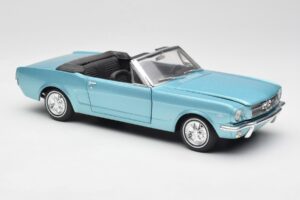 Ford Mustang Convertible Arcadian Blue Revell 1:18 8832-F1 Diecast - image 6 of 8
