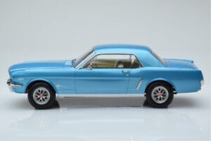 Ford Mustang Coupe Turquoise Norev 1:18 182800 Diecast - image 3 of 6