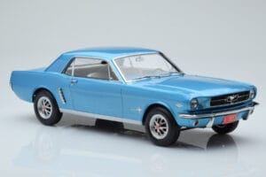 Ford Mustang Coupe Turquoise Norev 1:18 182800 Diecast - image 4 of 6