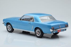 Ford Mustang Coupe Turquoise Norev 1:18 182800 Diecast - image 5 of 6