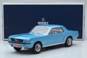 Ford Mustang Coupe Turquoise Norev 1:18 182800 Diecast - image 6 of 6