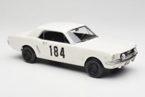 Ford Mustang Hardtop #184 B. Neyret / J. Terramorsi Rally Monte Carlo 1965 Norev 1:18 182801 Diecast - image 4 of 6