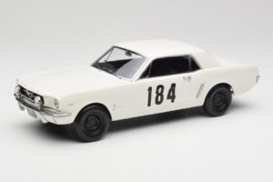 Ford Mustang Hardtop #184 B. Neyret / J. Terramorsi Rally Monte Carlo 1965 Norev 1:18 182801 Diecast