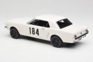 Ford Mustang Hardtop #184 B. Neyret / J. Terramorsi Rally Monte Carlo 1965 Norev 1:18 182801 Diecast - image 5 of 6