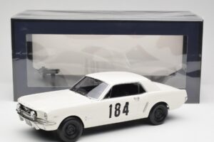 Ford Mustang Hardtop #184 B. Neyret / J. Terramorsi Rally Monte Carlo 1965 Norev 1:18 182801 Diecast - image 6 of 6