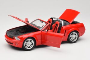 Ford Mustang S197 GT Convertible Red Beanstalk Group 1:18 FOR10016R Diecast - image 2 of 8