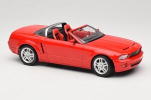 Ford Mustang S197 GT Convertible Red Beanstalk Group 1:18 FOR10016R Diecast - image 6 of 8