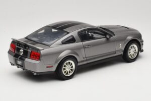 Ford Mustang S197 Shelby GT500 40th Anniversary Grey Shelby Collectibles 1:18 DC075005 Diecast - image 3 of 8