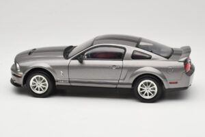 Ford Mustang S197 Shelby GT500 40th Anniversary Grey Shelby Collectibles 1:18 DC075005 Diecast - image 4 of 8