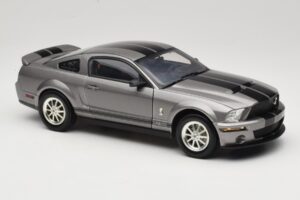 Ford Mustang S197 Shelby GT500 40th Anniversary Grey Shelby Collectibles 1:18 DC075005 Diecast - image 6 of 8