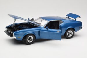 Ford Mustang SportsRoof Blue Sun Star 1:18 3612 Diecast - image 2 of 8