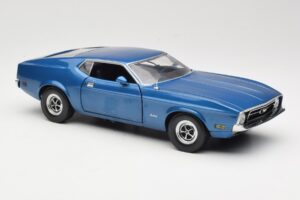Ford Mustang SportsRoof Blue Sun Star 1:18 3612 Diecast - image 6 of 8