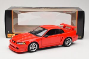 Ford Mustang SVT Cobra R SN95 Red Maisto 1:18 531872 Diecast - image 8 of 8