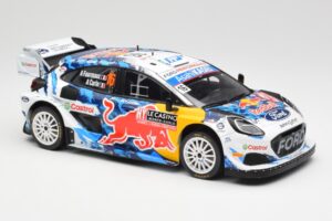 Ford Puma Rally1 WRC #16 A. Fourmaux / A. Coria Rally Monte Carlo 2024 IXO 1:18 18RMC198 Diecast - image 4 of 6